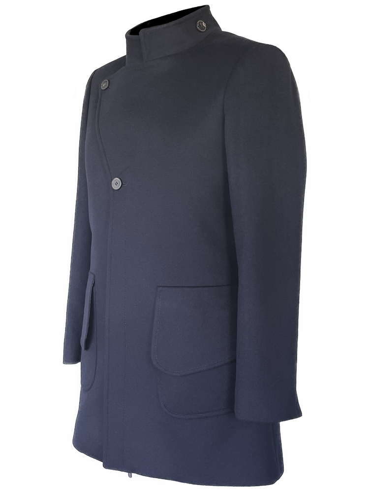 Cappotto Oscarlino Cashmere Blu