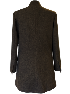 
                  
                    Load image into Gallery viewer, Coat Oscarlino Wool Brown
                  
                